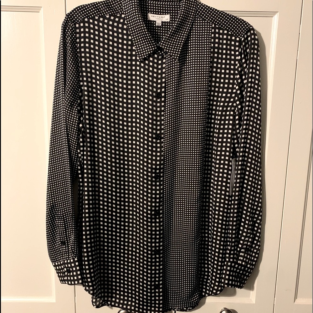 Beautiful blouse by Equipment Essential... 😍